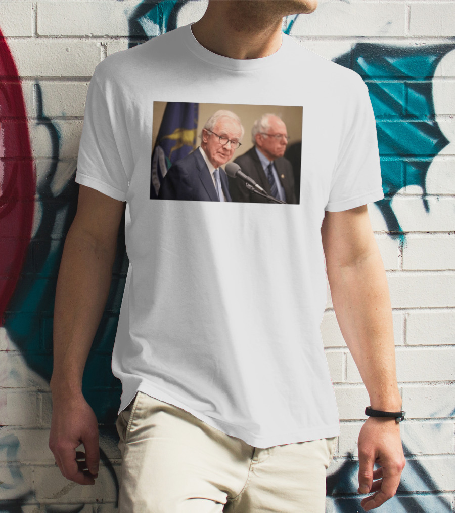 Donald W. Riegle Michigan Political Legacy Speaker Event With Bernie Sanders T-Shirt