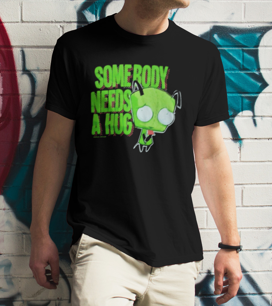 Somebody Needs A Hug Gir Invader Zim T-Shirt