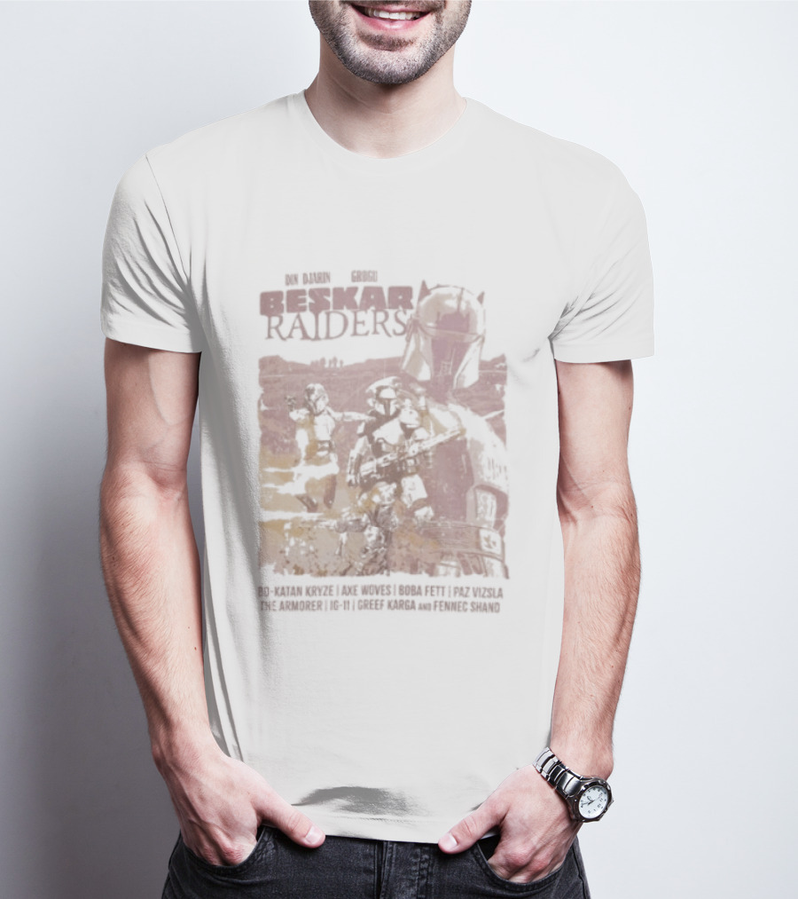 Heroes Villains Star Wars 2026 Exclusive Beskar Raiders This Is The Way T-Shirt