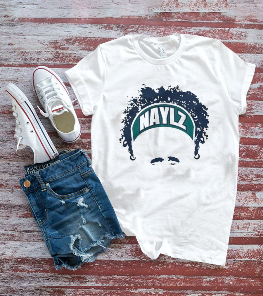 Naylz Hair Josh Naylor Seattle Mariners Baseball T-Shirt