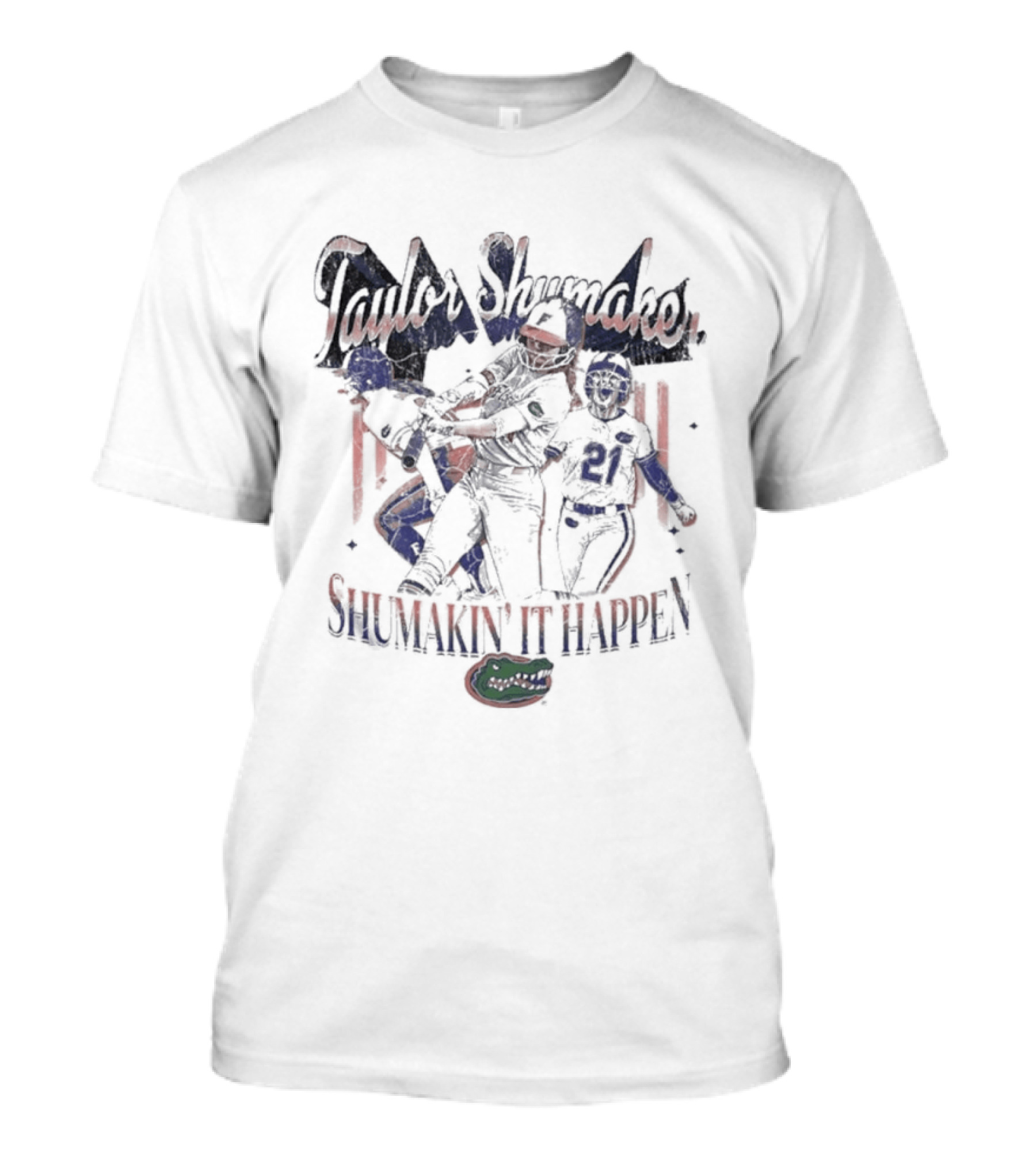Taylor Shumaker Shumakin' It Happen Florida Gators Football T-Shirt