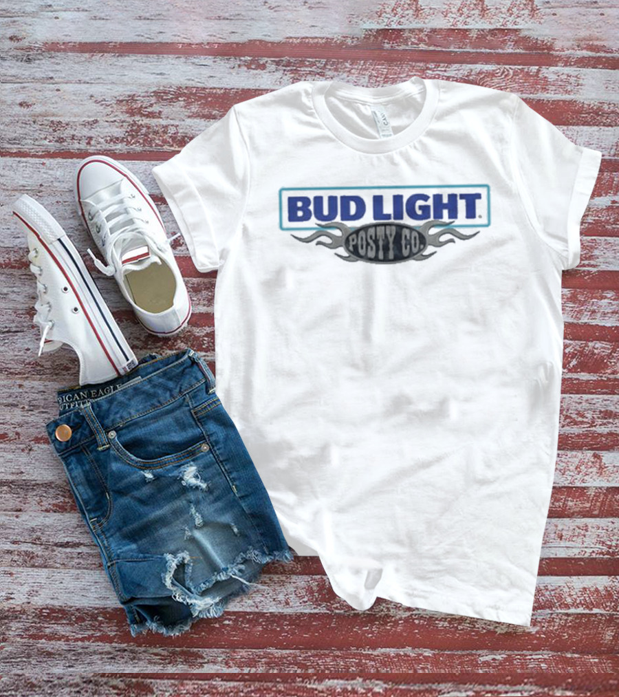 Bud Light Posty Co Collaboration With Post Malone T-Shirt