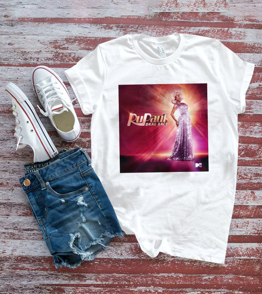 RuPaul's Drag Race Season 18 2026 MTV Bright Lights Glamor And Elegance T-Shirt