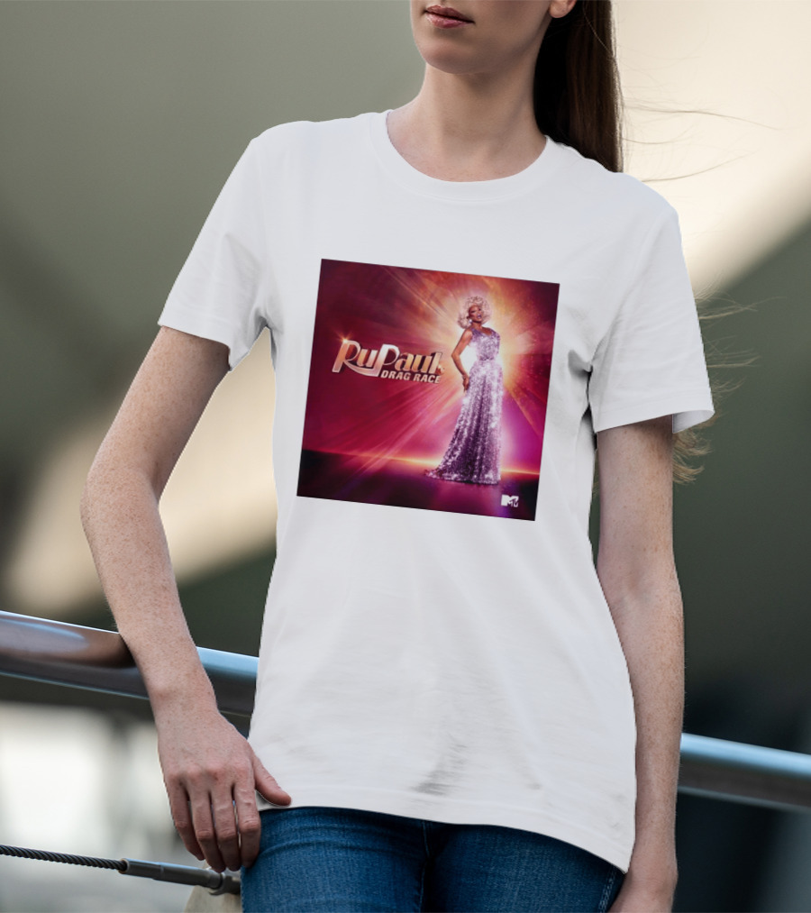 RuPaul's Drag Race Season 18 2026 MTV Bright Lights Glamor And Elegance T-Shirt
