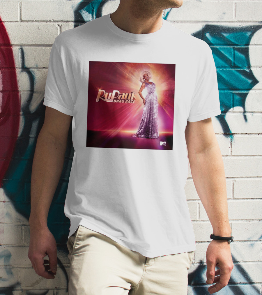RuPaul's Drag Race Season 18 2026 MTV Bright Lights Glamor And Elegance T-Shirt