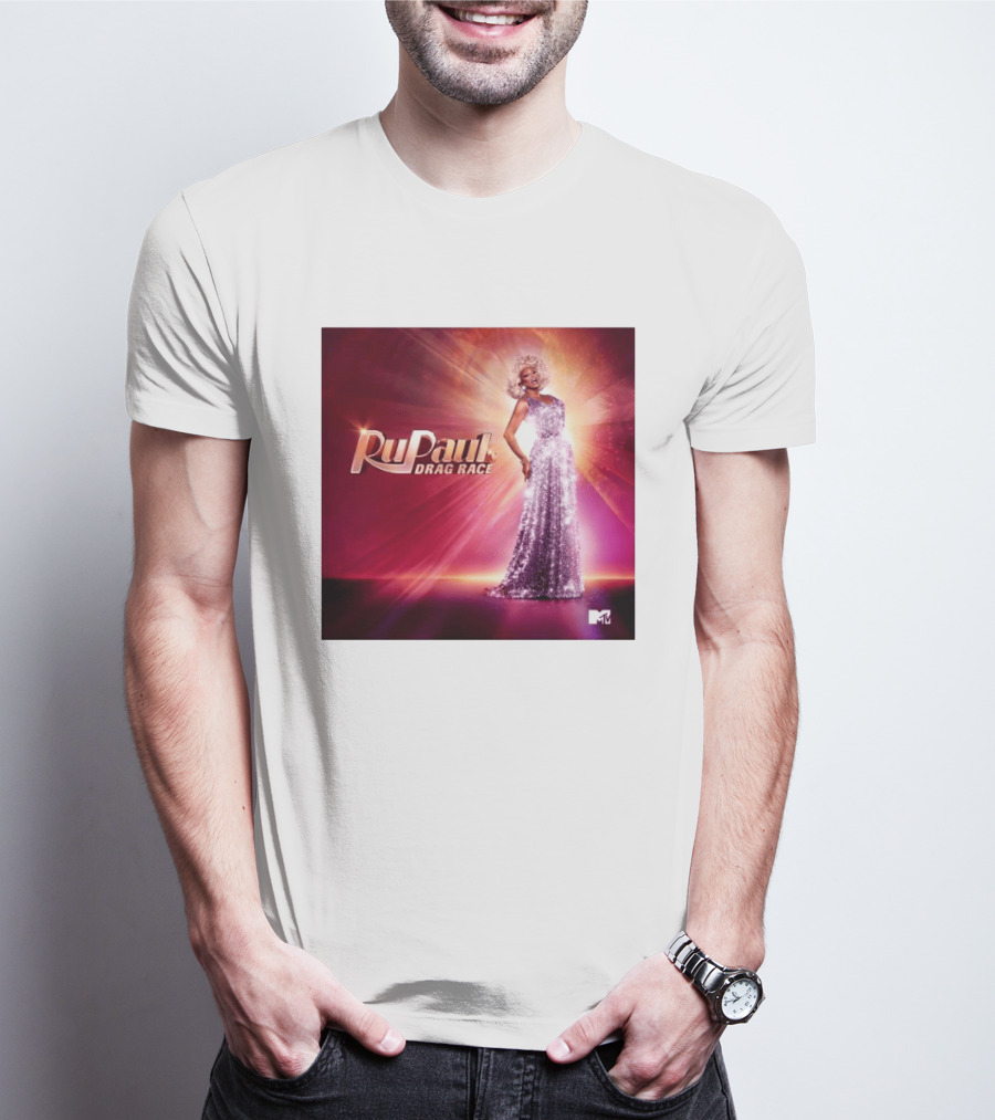 RuPaul's Drag Race Season 18 2026 MTV Bright Lights Glamor And Elegance T-Shirt