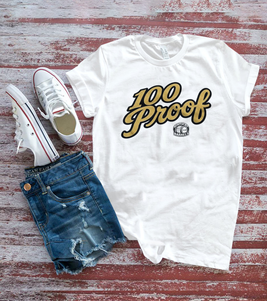 100 Proof Kentucky Barrels Football T-Shirt