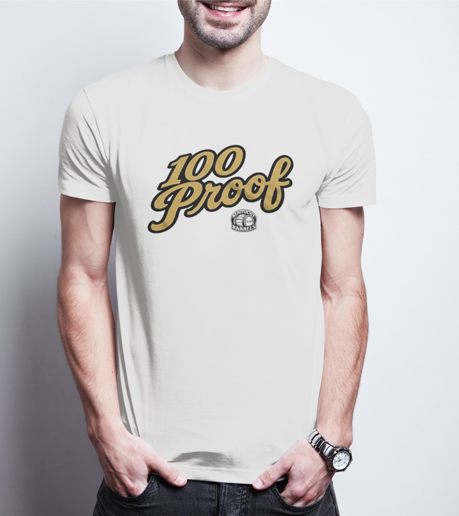100 Proof Kentucky Barrels Football T-Shirt
