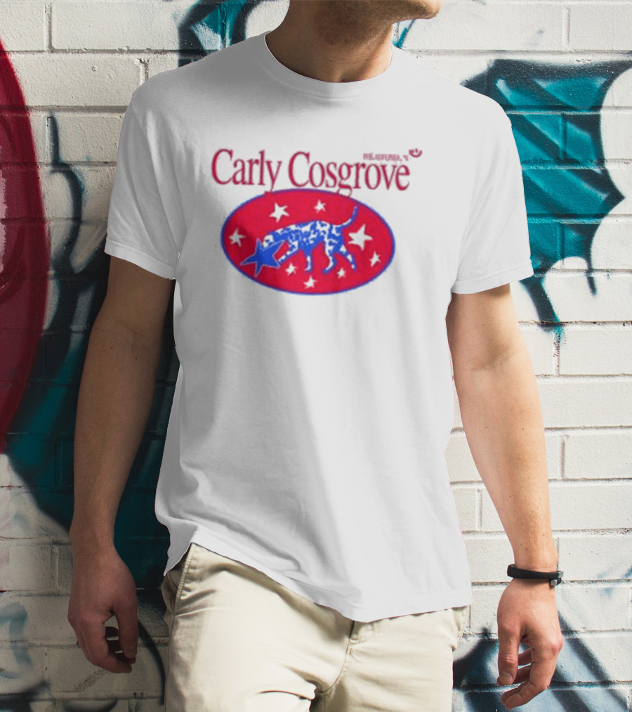 Carly Cosgrove Dog Oval Star T-Shirt