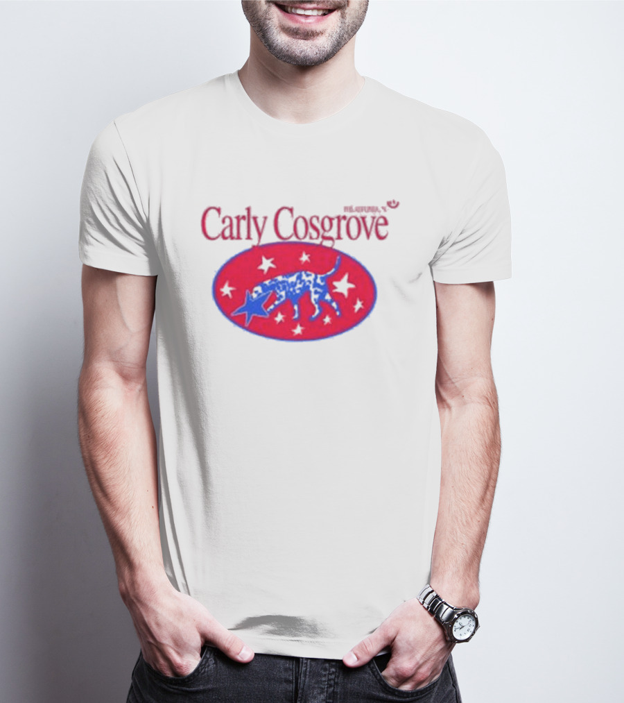 Carly Cosgrove Dog Oval Star T-Shirt