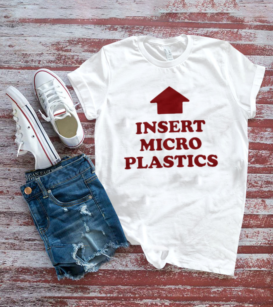 Insert Microplastics Red Arrow T-Shirt
