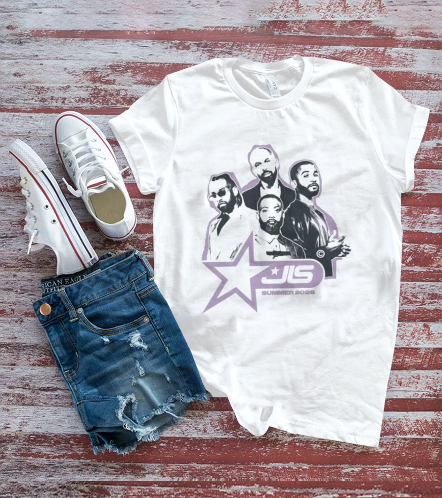 JLS Star Summer 2026 Reunion Tour Group T-Shirt