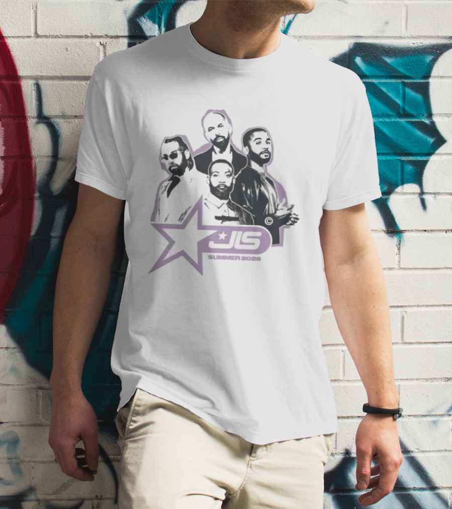 JLS Star Summer 2026 Reunion Tour Group T-Shirt