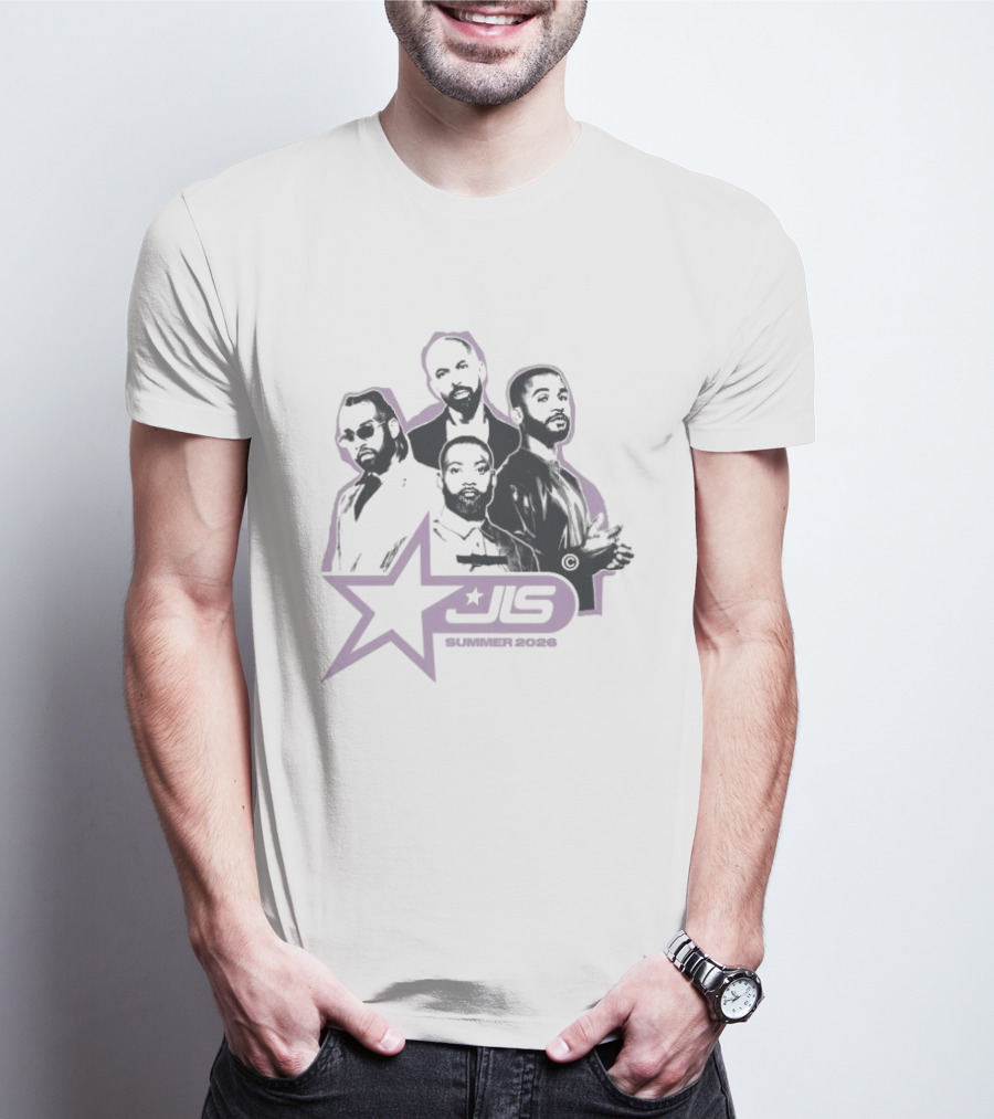 JLS Star Summer 2026 Reunion Tour Group T-Shirt
