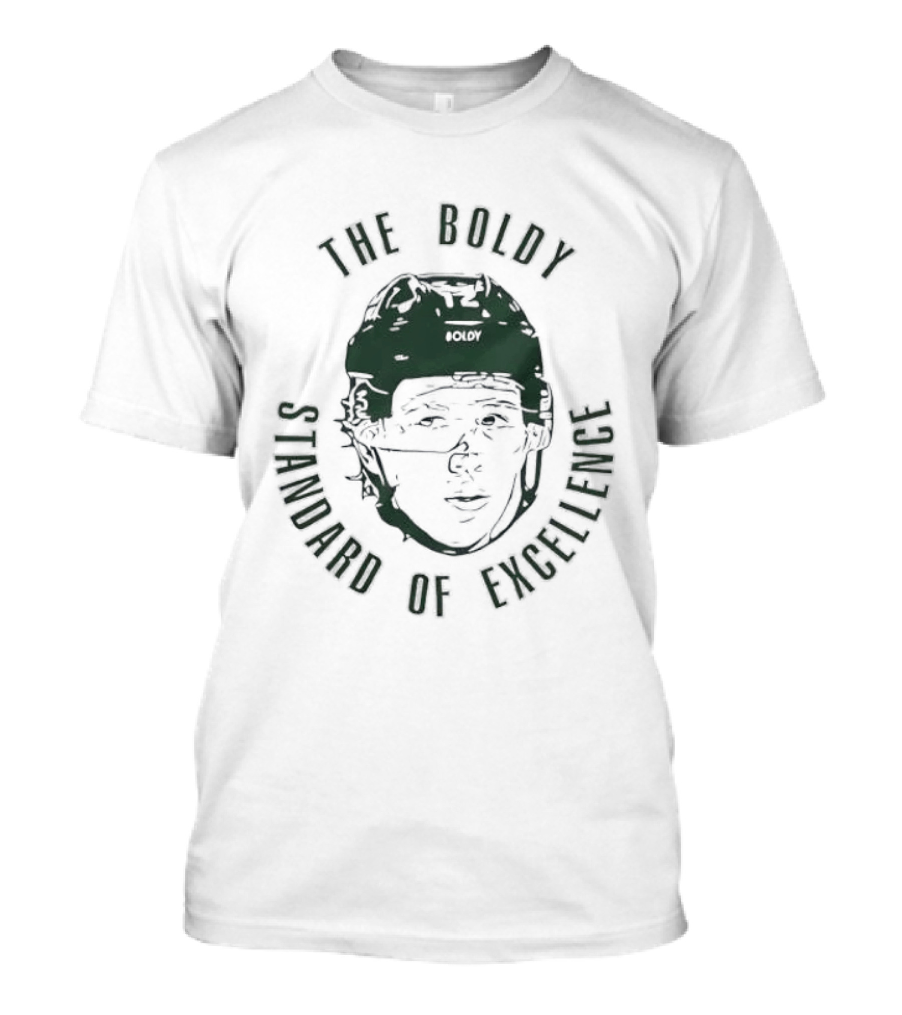 Matt Boldy The Boldy Standard Of Excellence Ice Hockey T-Shirt