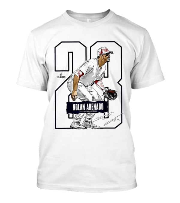 Nolan Arenado 28 ST Louis Baseball Players T-Shirt