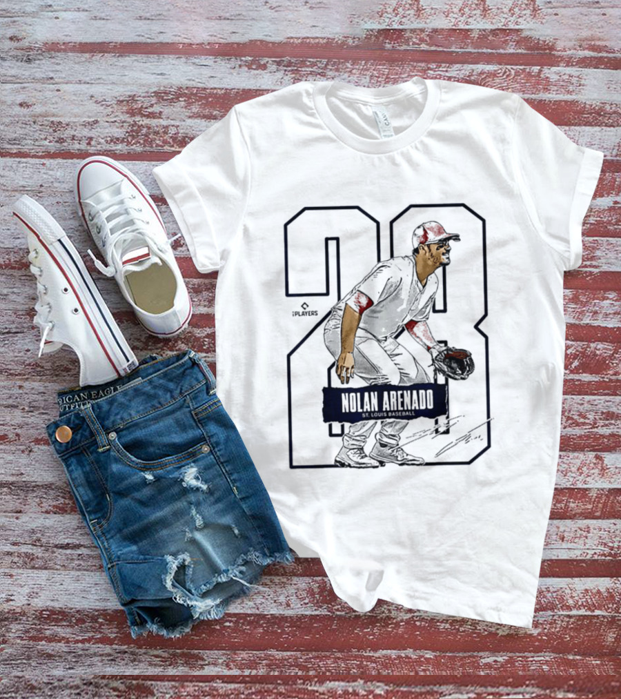Nolan Arenado 28 ST Louis Baseball Players T-Shirt
