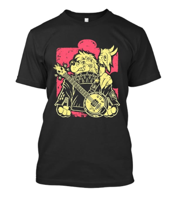 Banjo Kazooie Bluegrass Punk Energy Banjo Bear And Bird T-Shirt