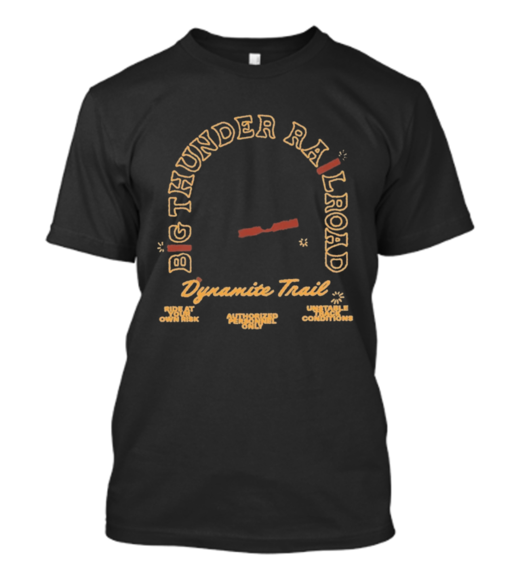 Big Thunder Mountain Railroad Dynamite Trail Frontier Mining Adventure T-Shirt