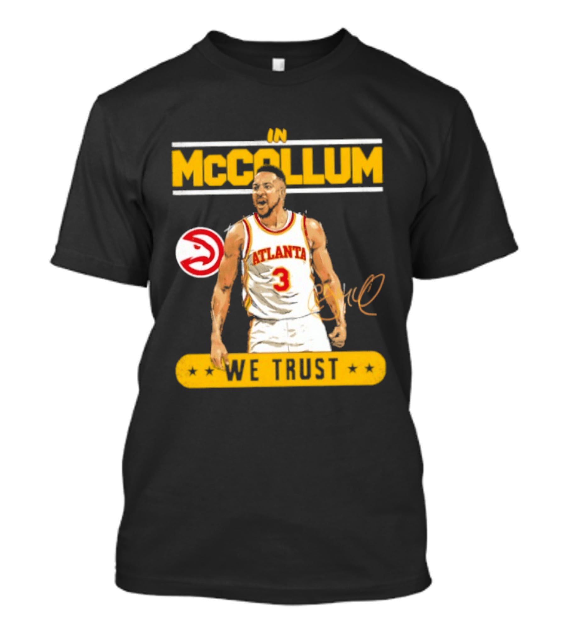 Atlanta Hawks CJ McCollum In McCollum We Trust T-Shirt
