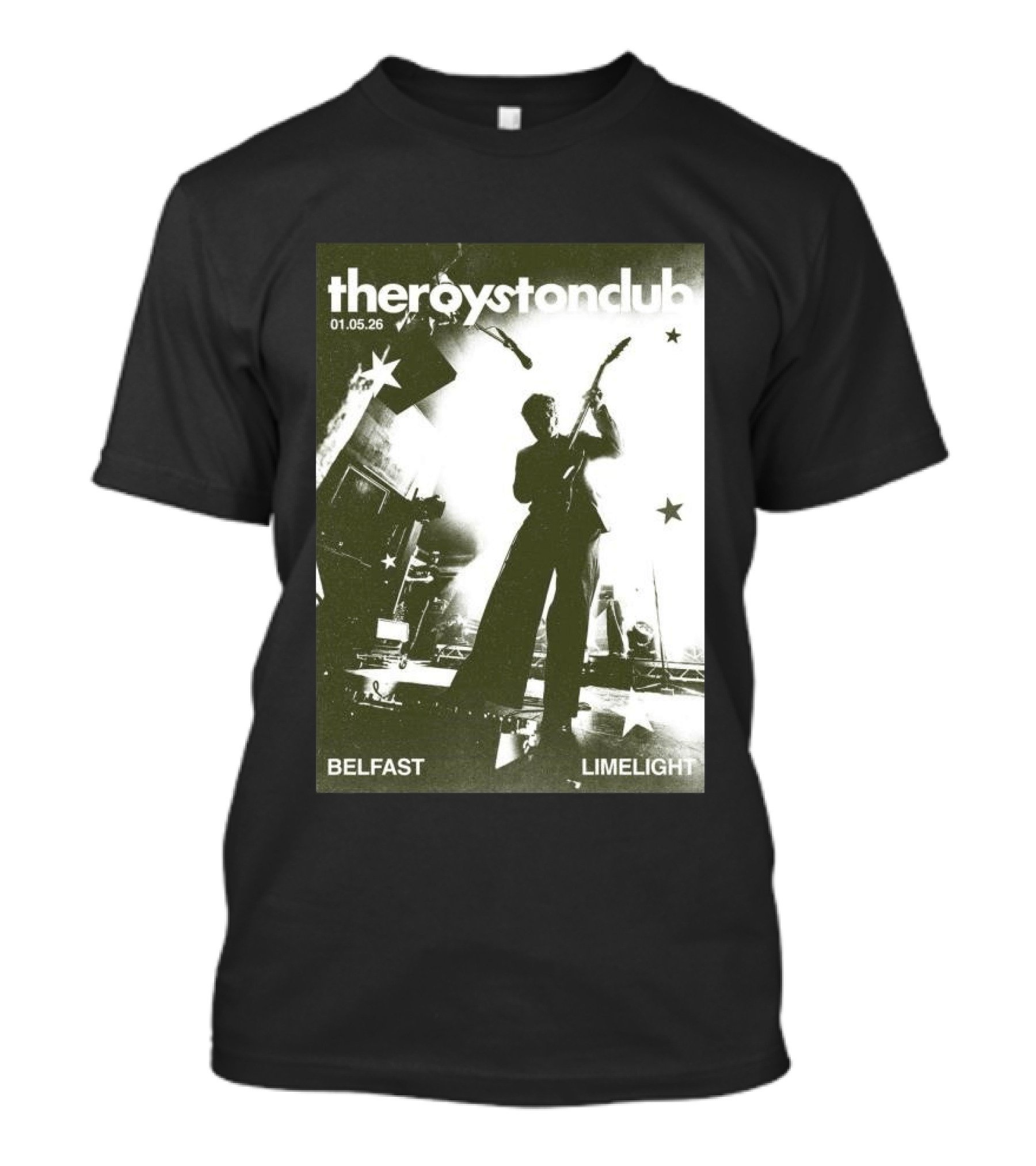 The Royston Club Limelight Belfast 01.05.26 Concert T-Shirt