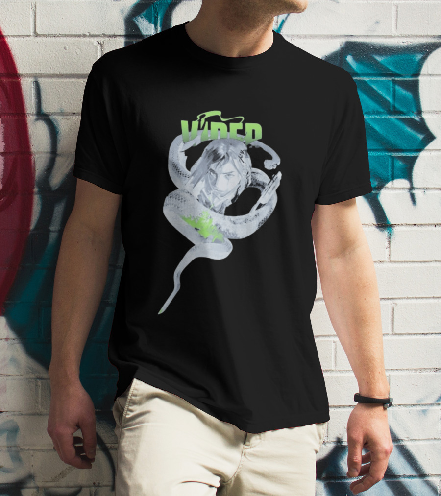 Viper Valorant Why We Fight Back Snake T-Shirt