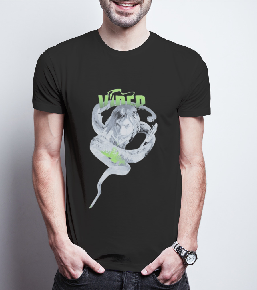Viper Valorant Why We Fight Back Snake T-Shirt