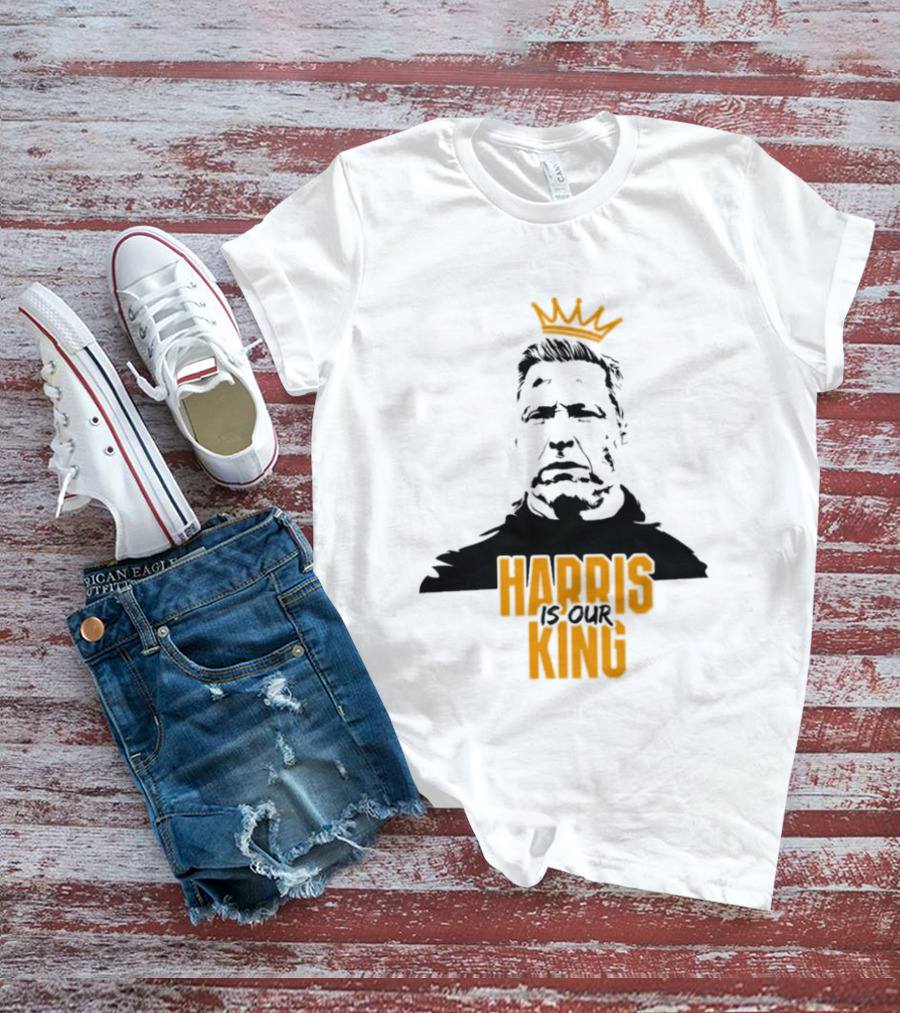 Cambridge United FC Harris Is Our King Crown Portrait 2026 T-Shirt