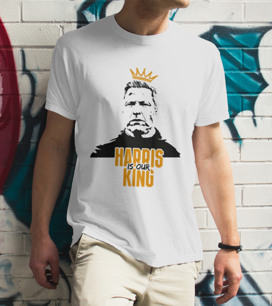 Cambridge United FC Harris Is Our King Crown Portrait 2026 T-Shirt