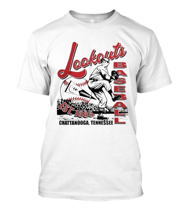 Lookouts Baseball Chattanooga Tennessee Est 1885 T-Shirt