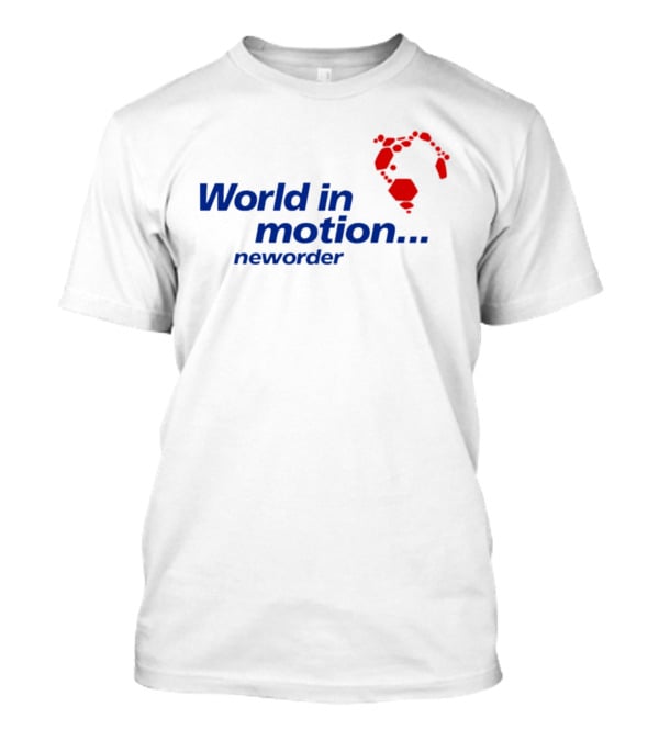 World In Motion New Order England Football T-Shirt