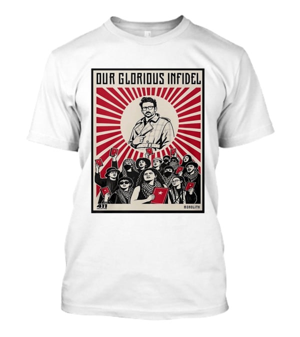 Onolith Collective Our Glorious Infidel 411 Monolith Red Star Revolution T-Shirt