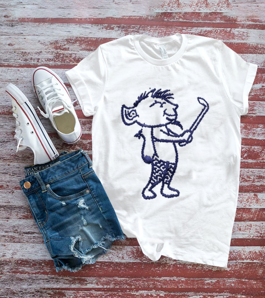 Ryan Jamison DIBS DePaul Golf Hat Character Sketch T-Shirt