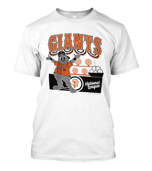 San Francisco Giants Mitchell & Ness Cream Step Back Up Giants National League T-Shirt