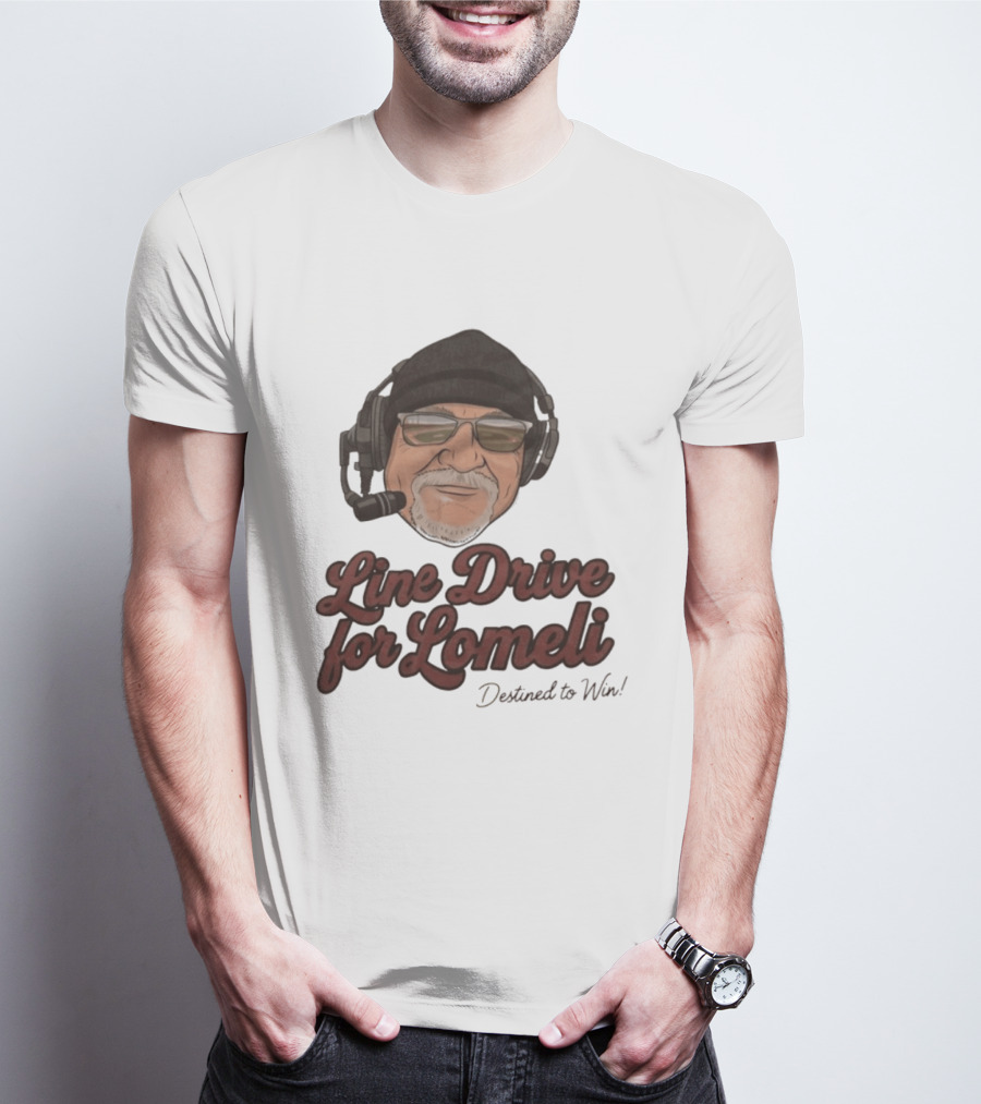 Line Drive For Lomeli Destined To Win T-Shirt