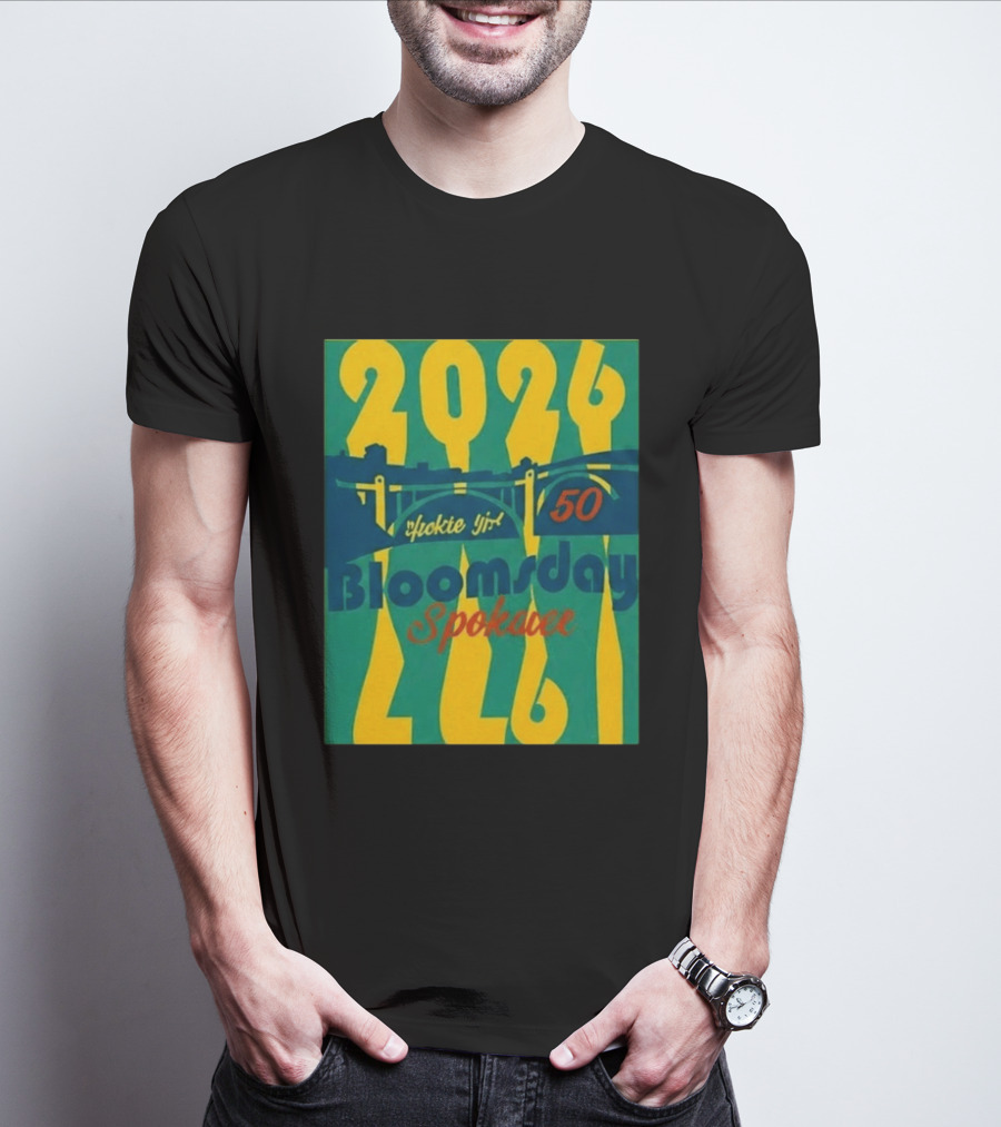 2026 Spokane Bloomsday 50th Race Hometown Pride Celebration T-Shirt