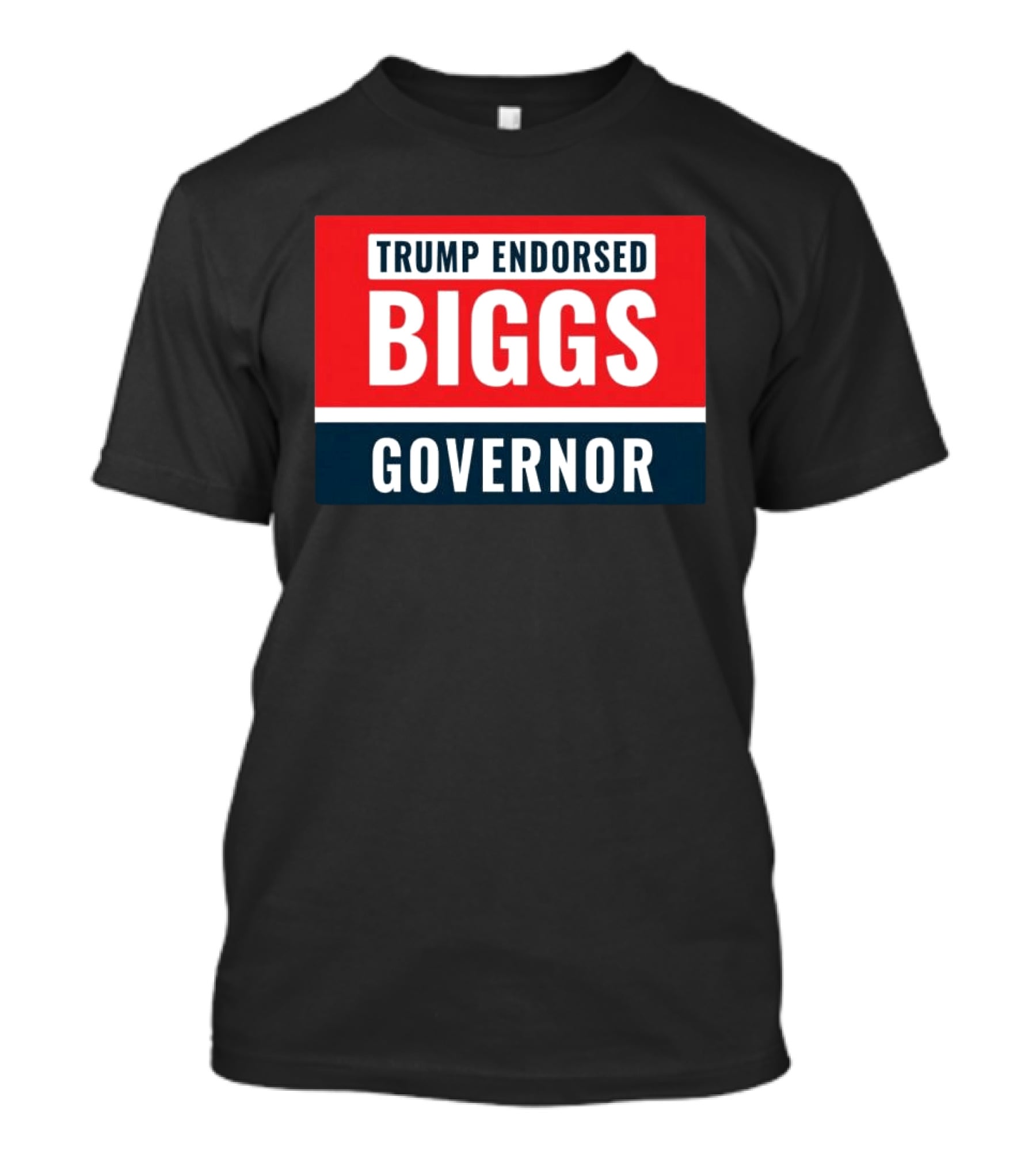 Biggs Governor Trump Endorsed Garment Dyed T-Shirt