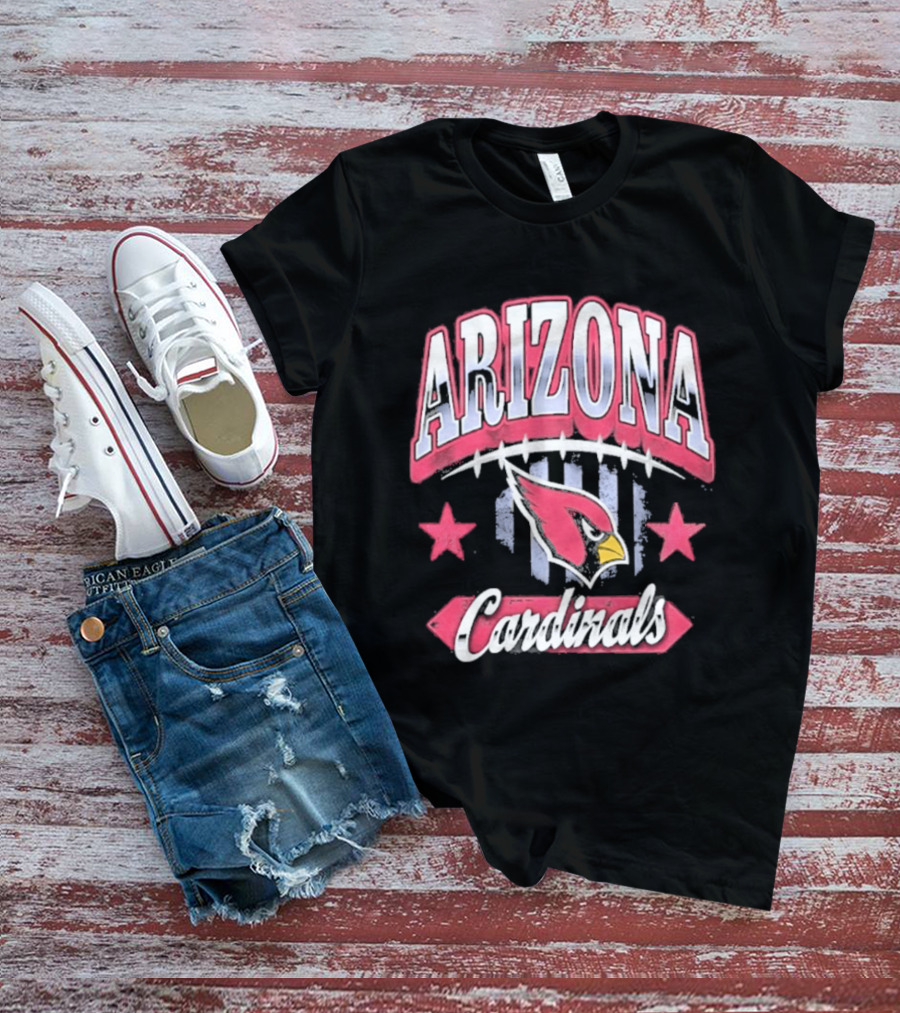 Arizona Cardinals Americana 2026 Red White Blue Stars T-Shirt