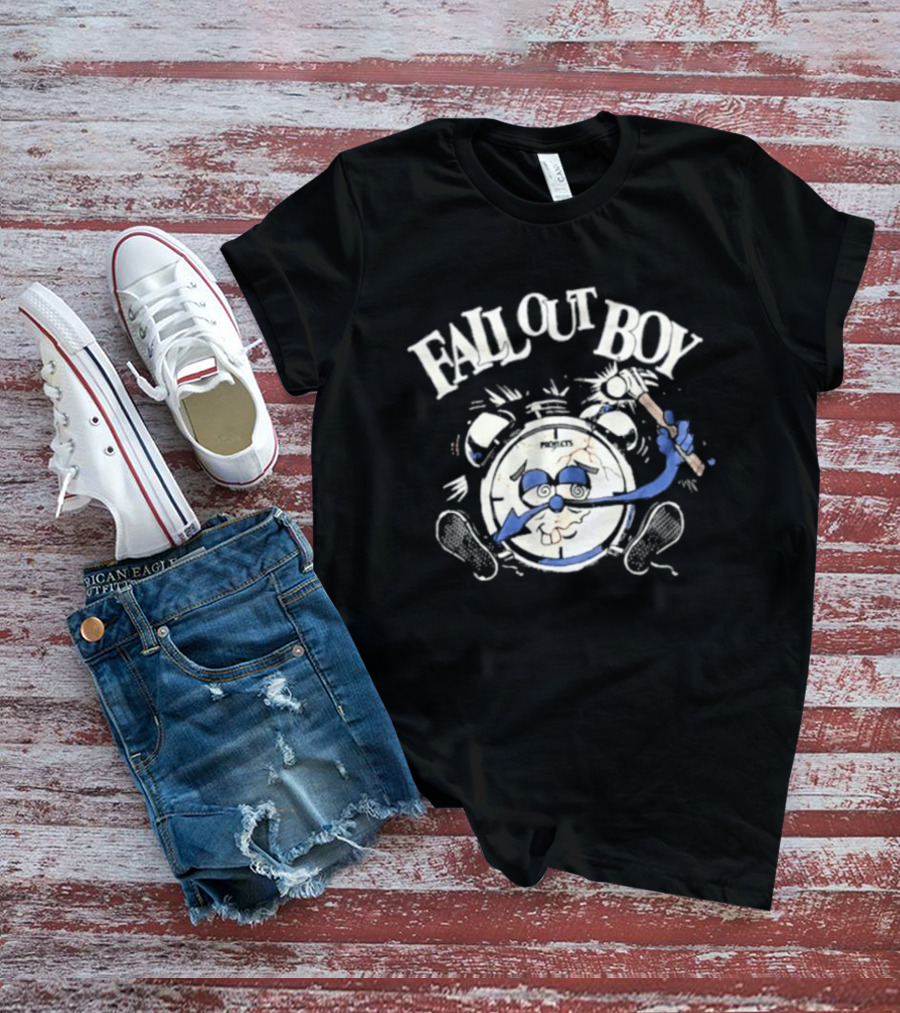 Brooklyn Projects Fall Out Boy Drum Graphic Collaboration T-Shirt