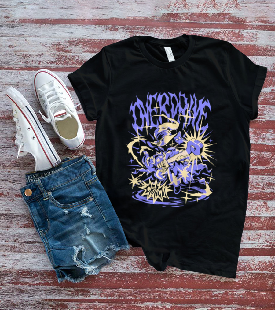 Final Fantasy Overdrive Explosive Cosmic Guitar Power T-Shirt
