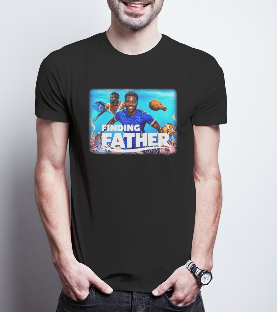 Finding Father Underwater Adventure With Fish And Coral T-Shirt