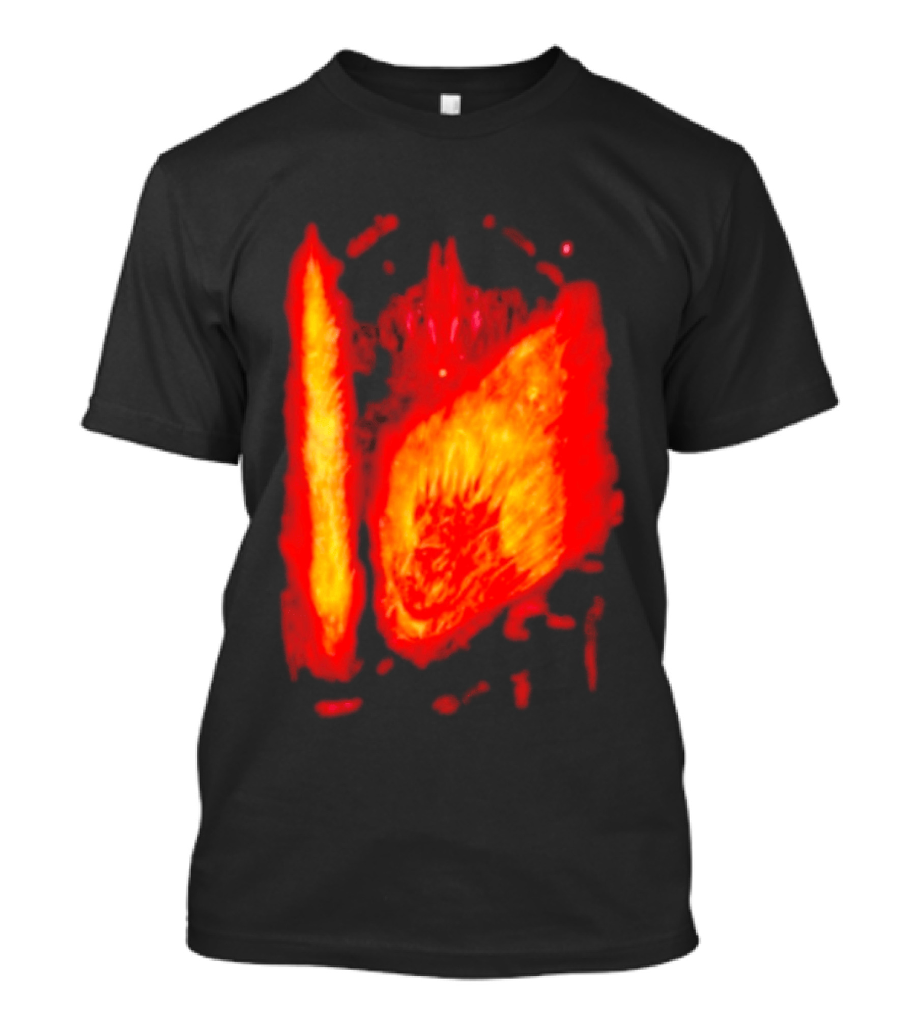 Flame Knight Fire Armor Blaze T-Shirt