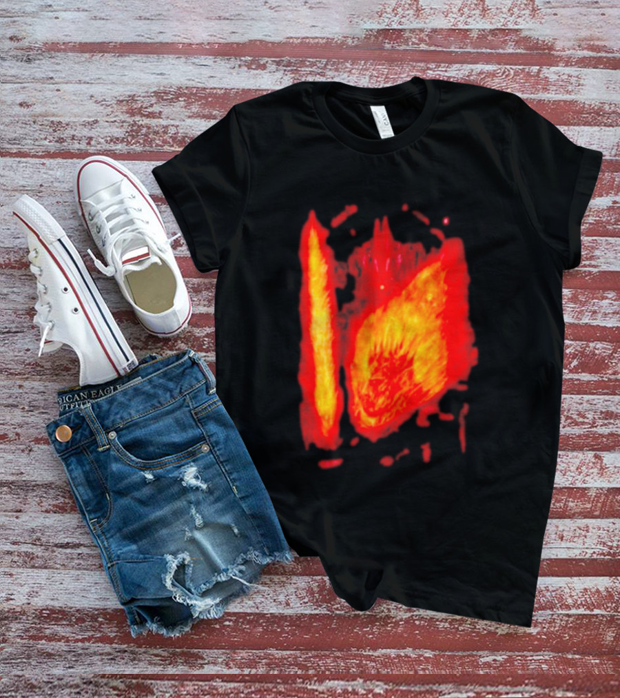 Flame Knight Fire Armor Blaze T-Shirt