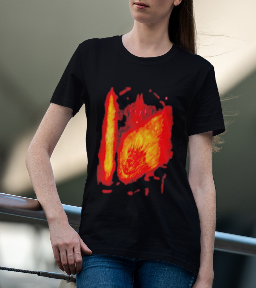 Flame Knight Fire Armor Blaze T-Shirt