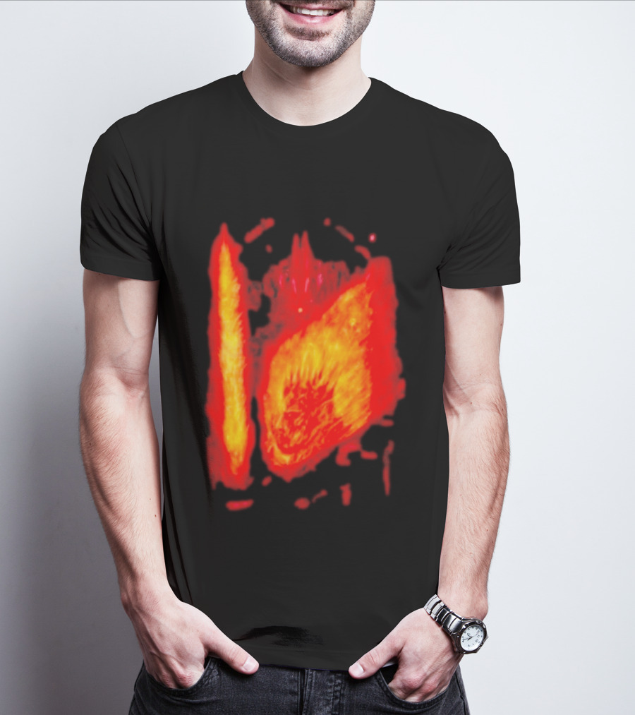 Flame Knight Fire Armor Blaze T-Shirt