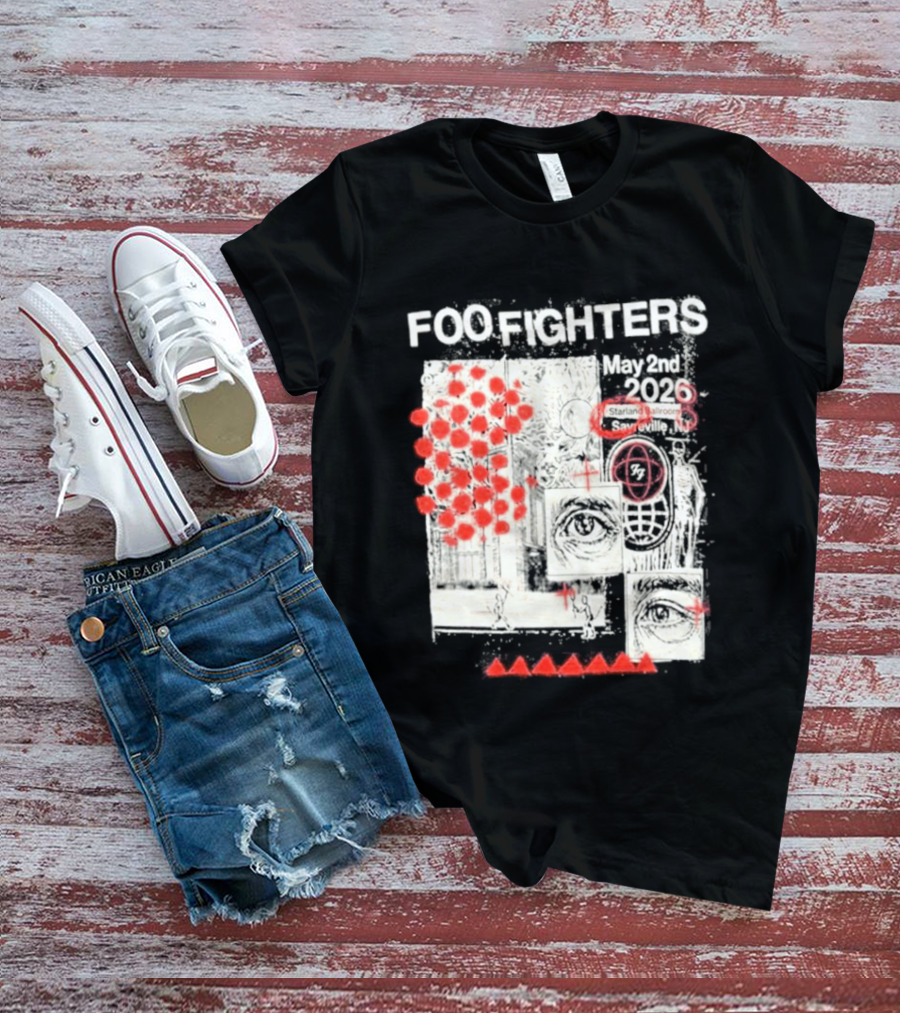 Foo Fighters Sayreville New Jersey 2026 Starland Ballroom May 2nd Your Favorite Toy T-Shirt