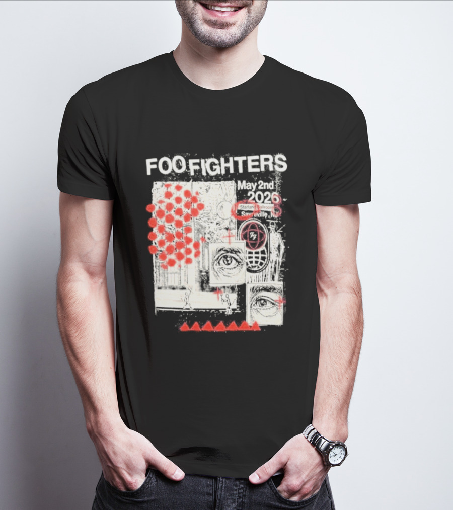 Foo Fighters Sayreville New Jersey 2026 Starland Ballroom May 2nd Your Favorite Toy T-Shirt