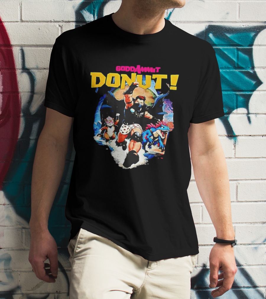 Goddamnit Donut Mongo Dungeon Crawler Carl Adventure T-Shirt