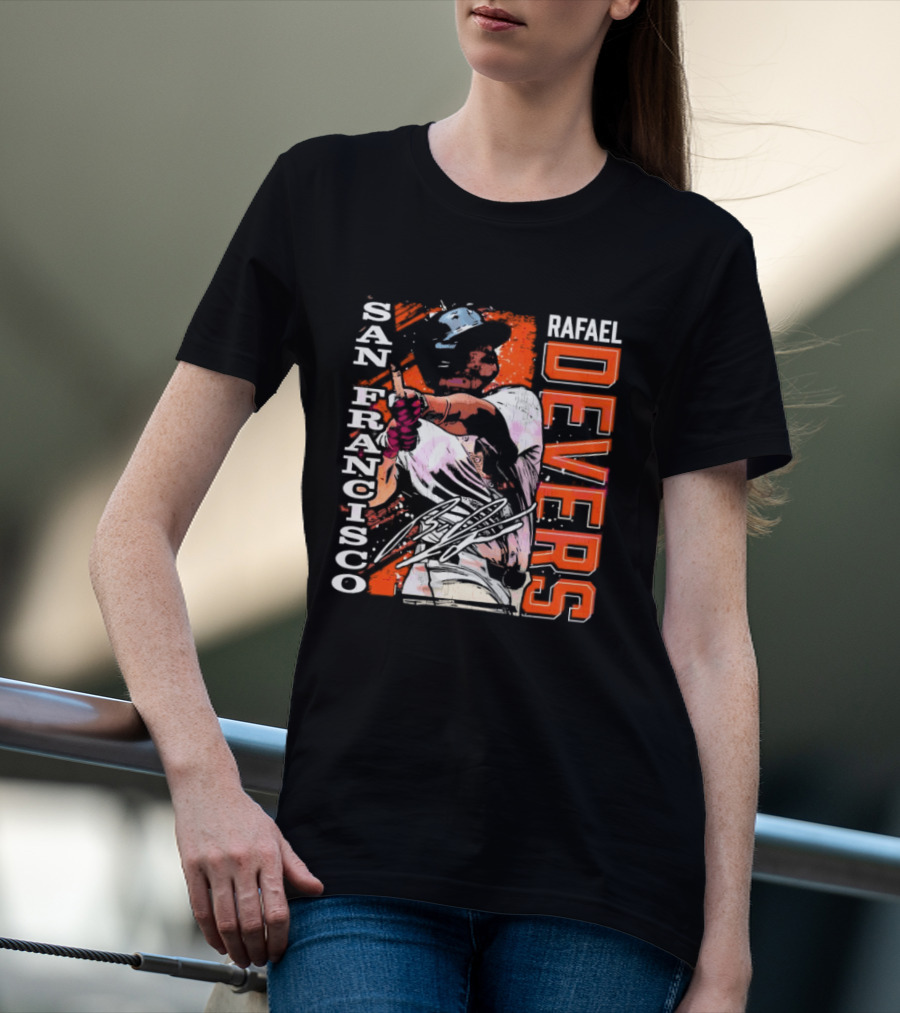 Rafael Devers San Francisco Baseball T-Shirt