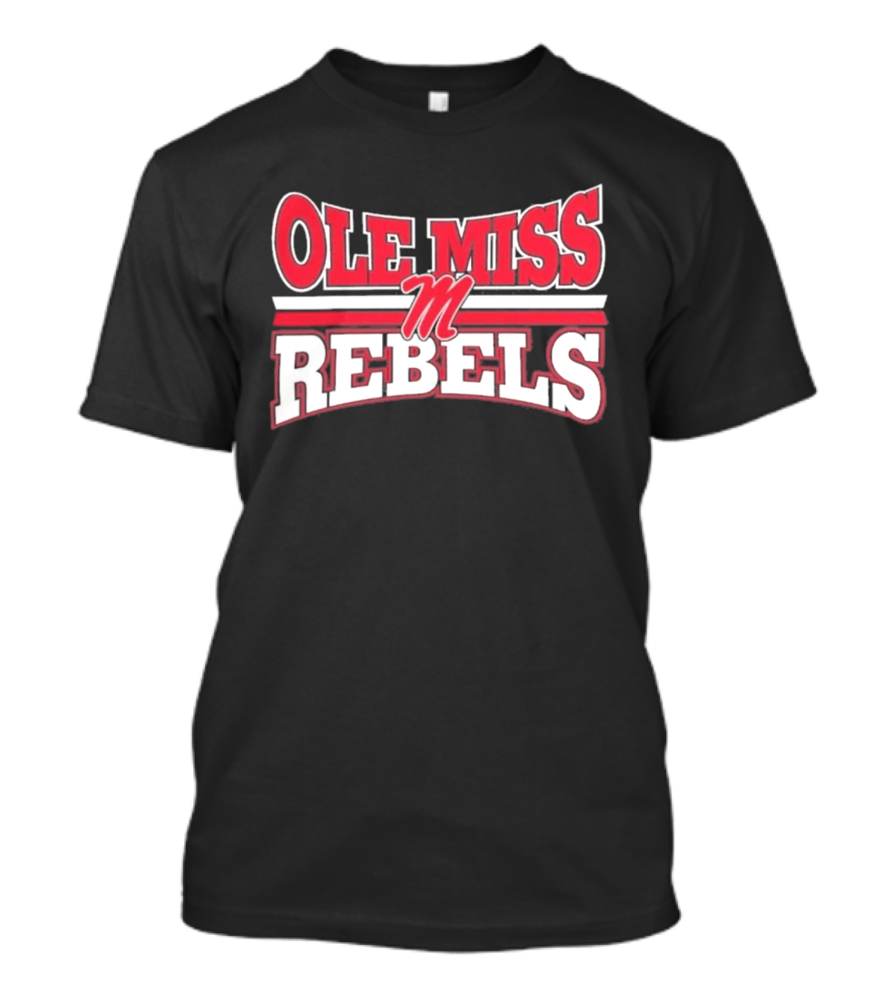 Ole Miss Rebels Team M Zoom Sports Fan T-Shirt